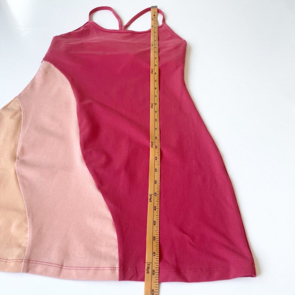 Playground Active Anthropologie Athletic Mini Dress Women's Small Pink Stretch - Picture 15 of 15